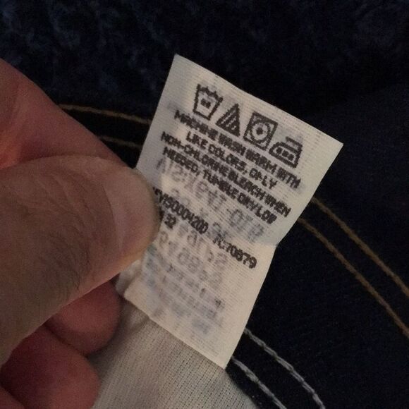 Vintage Wrangler Brushed Relaxed Fit Raw Denim Blue Jeans Pants 38 Waist - Picture 8 of 9